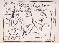 Pablo Picasso LES DEJEUNERS Lithograph - Sold for $7,680 on 05-16-2026 (Lot 157).jpg